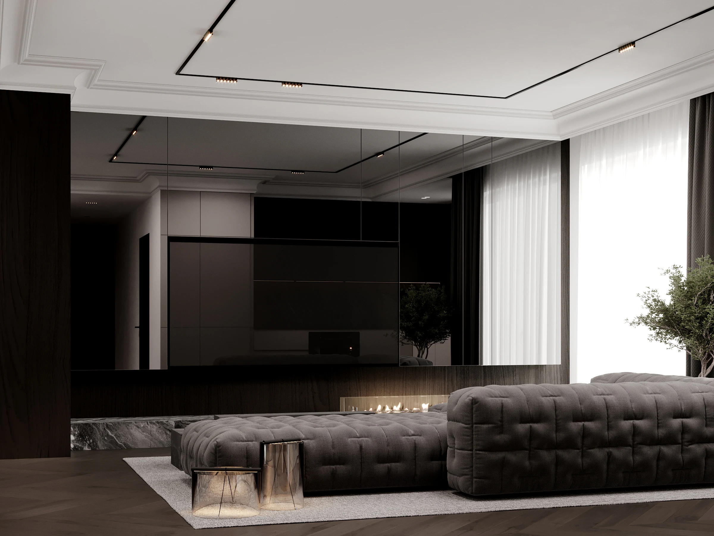 Atmospheric interior — custom house design