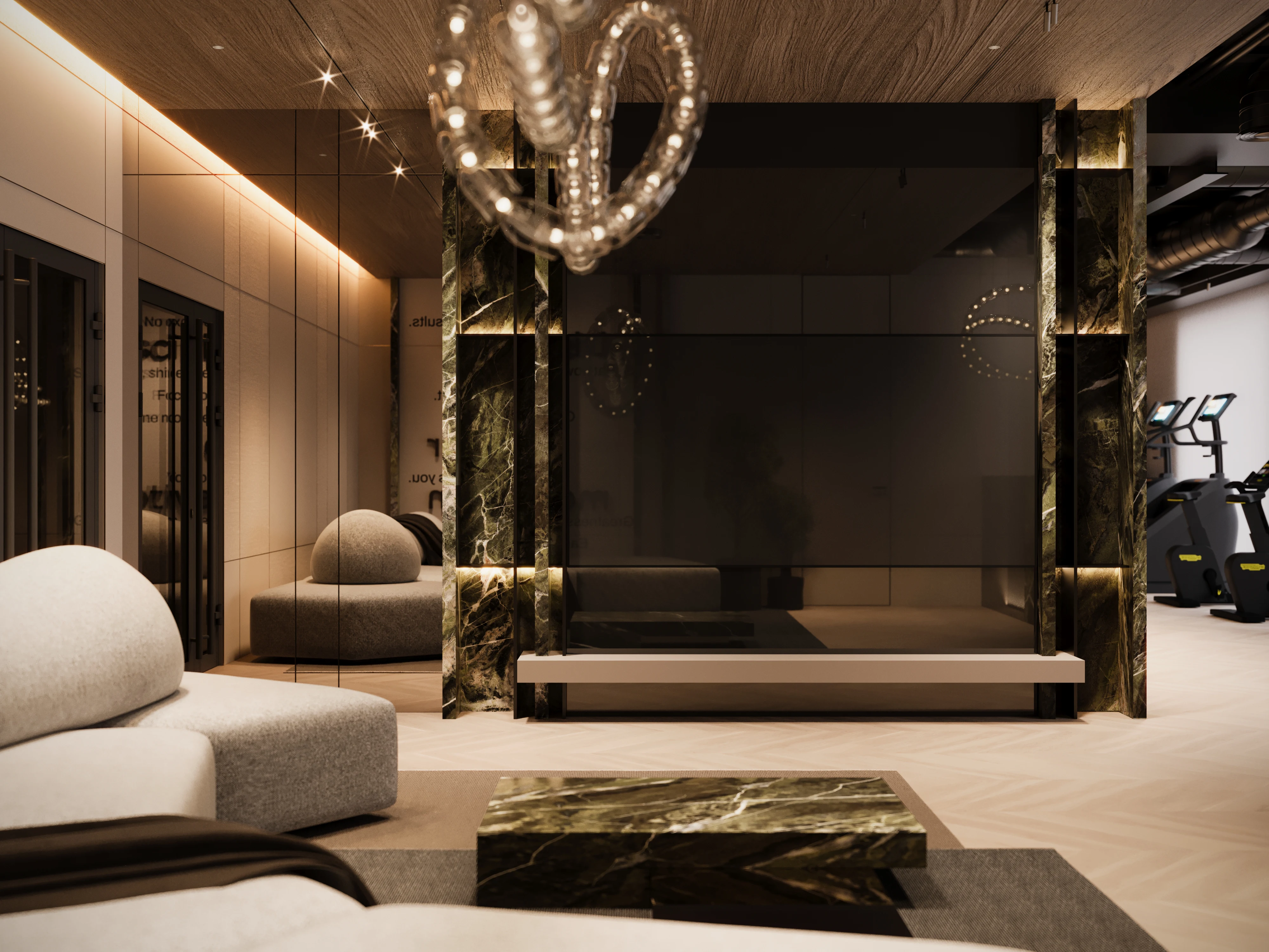 Interior for adaptation of a catalogue house project